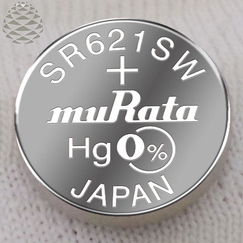 日本murAtA村田SR621SW/364无汞氧化银手表高电量进口正品纽扣高品质适用于dw天王瑞士品牌手表高品质赫格