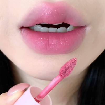 嫩妹色空气唇泥蔷薇粉玫红蜜桃色