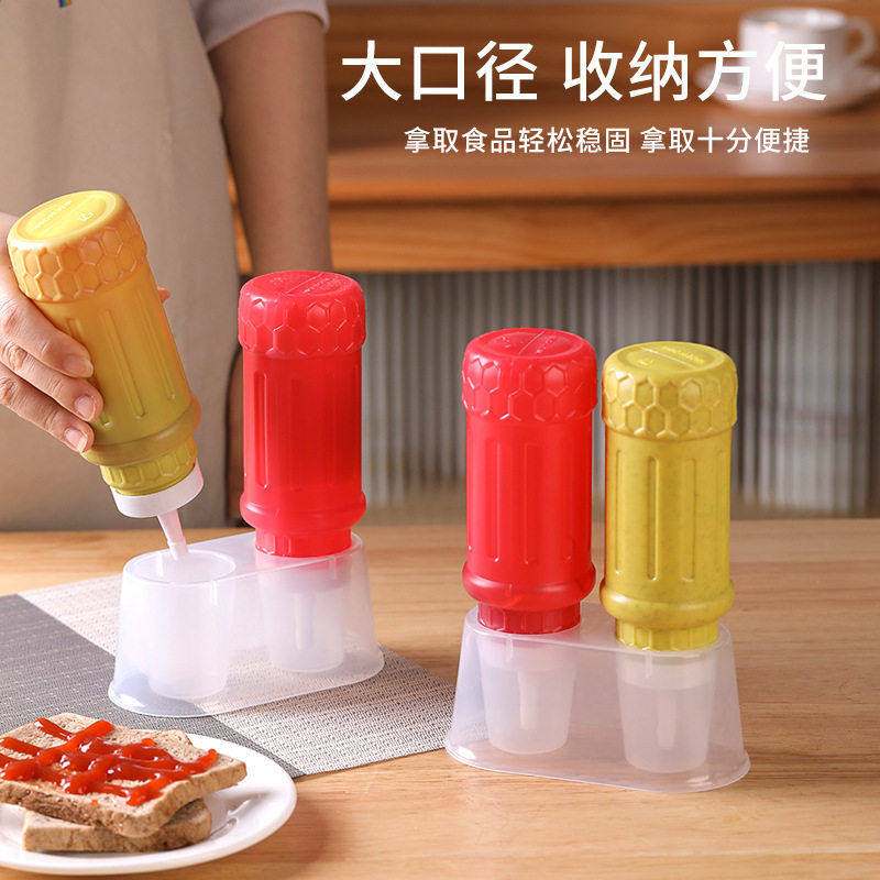 沙拉酱收纳神器调料置物架厨房家用醋酱调味料收纳盒神器台面储物,家装主材,厨用垃圾桶,淘宝优惠券,粉丝福利购,淘宝优惠卷