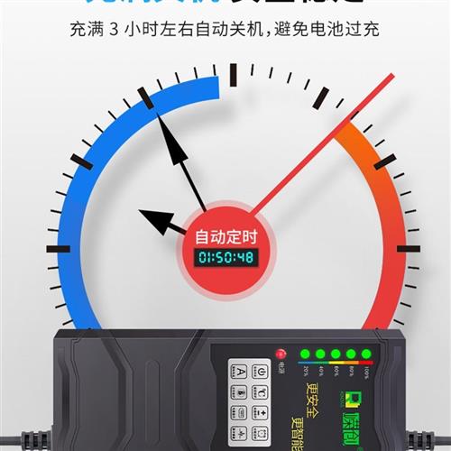 智能断电电动车充电器48v电瓶车充电器60v20ah三轮车72v32a大功率