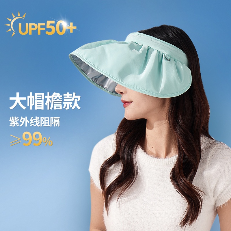 2025新款韩版防晒空顶练车帽女士夏季防紫外线韩国遮阳贝壳帽时尚