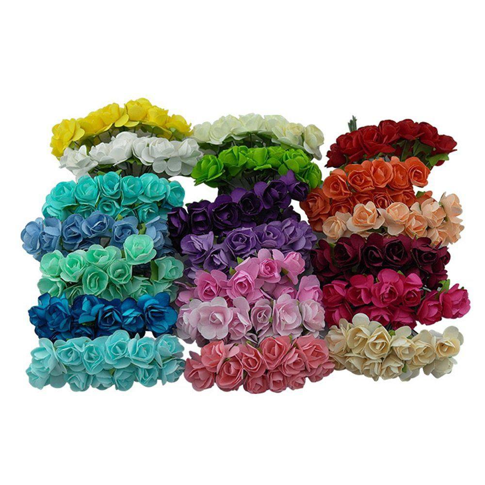 梅花玫瑰小纸花仿真花礼品盒喜糖盒装饰花环藤条头饰手工DIY辅料,鲜花速递/花卉仿真/绿植园艺,商务用花,淘宝优惠券,粉丝福利购,淘宝优惠卷