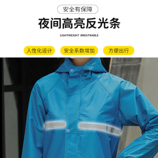 套装 户外成人加厚防水雨衣雨裤 劳保反光电动车摩托车骑行批发