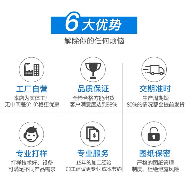 速发数控车床加工机械零件电木板五金铜铝件不锈钢精密cc机加工
