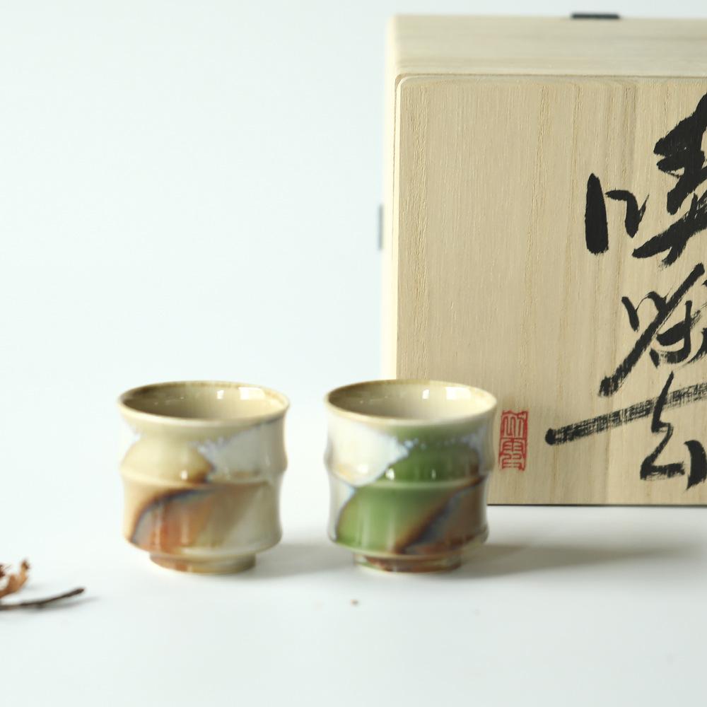 纯手工窑变女主人杯陶瓷茶具