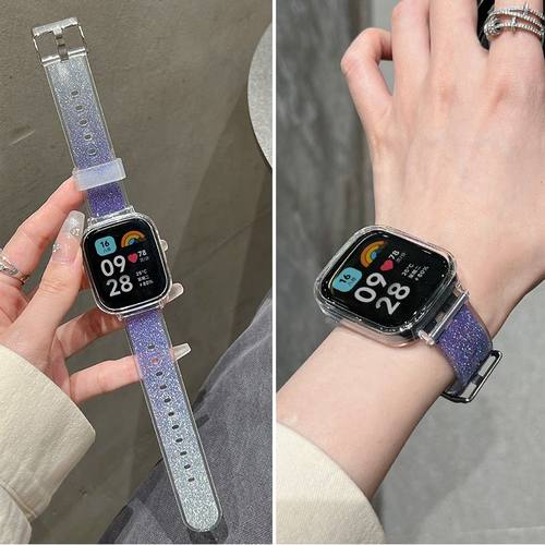 sanD-P红米watch5满天星果冻表带