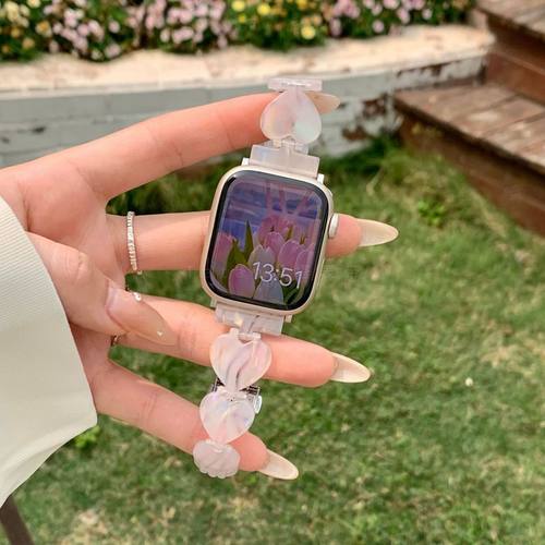 sanD-P红米watch4透明树脂表带