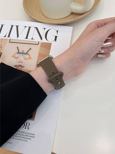 适用苹果8表带sanD-P反扣皮带