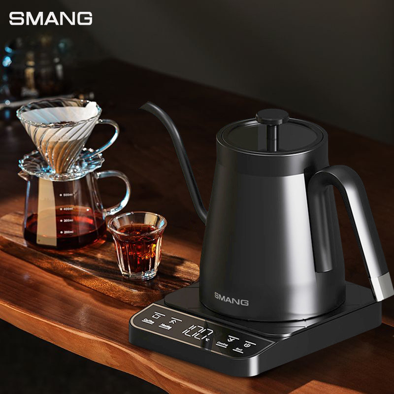 SMANG智能恒温手冲咖啡壶电热水壶温控烧水壶家用手冲长嘴800ml