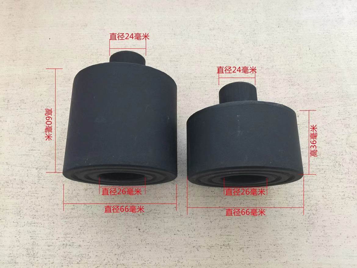恒信80吨气动千斤顶配件100t120t加高垫顶头垫铁加长顶加高