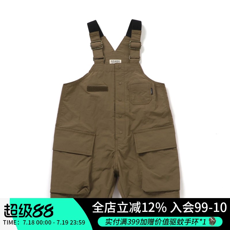 BREEZEsquare背带裤短裤