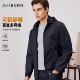 杉杉春秋新款 户外风运动可拆可脱卸连帽拉链口袋夹克男士 风衣外套
