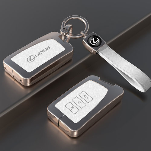 适用于雷克萨斯钥匙套带标金属壳