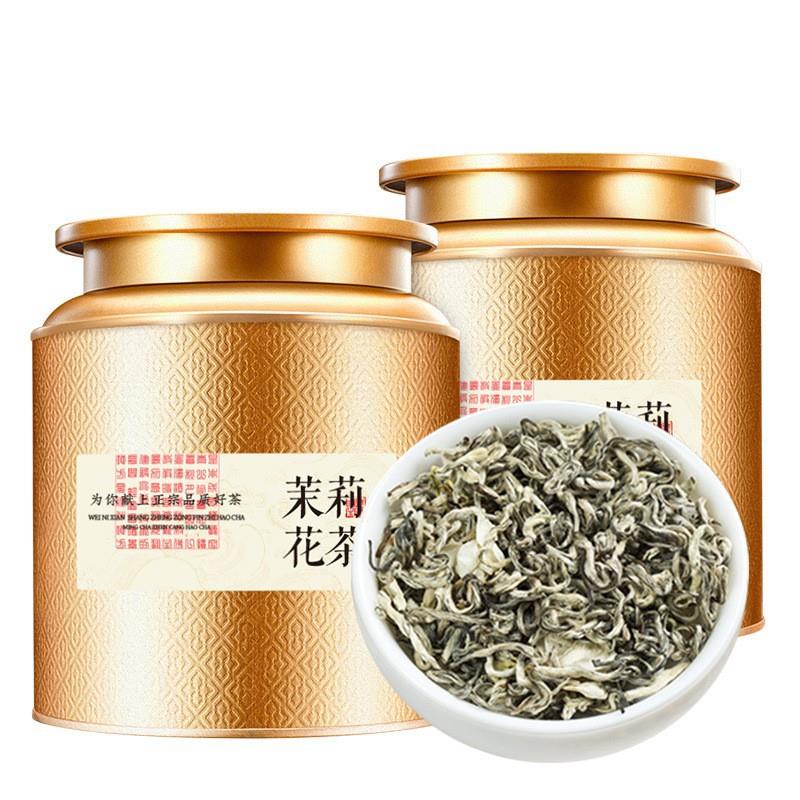 茉莉花茶茶叶花茶高山茶非特级浓香型礼盒装250g茶叶自己喝