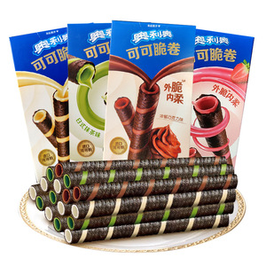 奥利奥可可脆卷夹心蛋卷