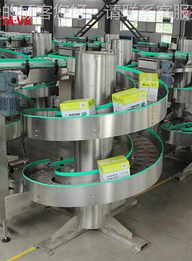 跨楼螺层旋链降输送设备 板输送机 柔性动力升螺DR-DLLX1旋输送