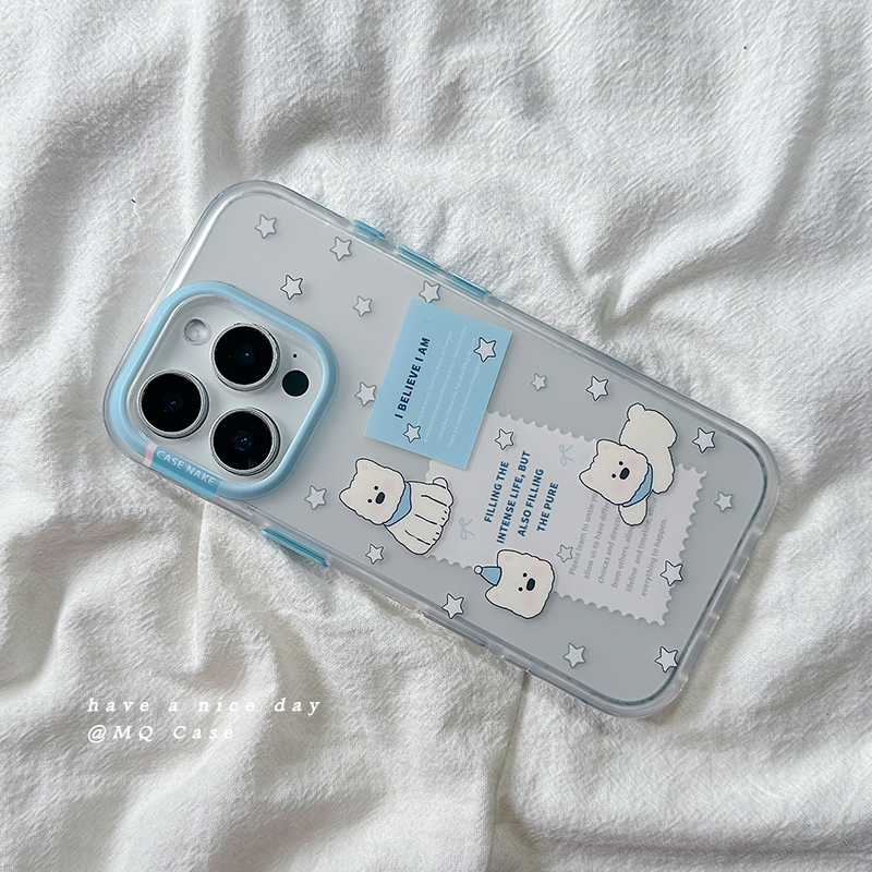 可爱网红西高地小狗适用苹果16Promax手机壳iPhone13新款15Pro小众韩高级感14p保护套防摔磨砂硅胶全包女款软
