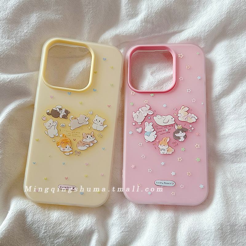 适用于iPhone亚克力可爱手机壳