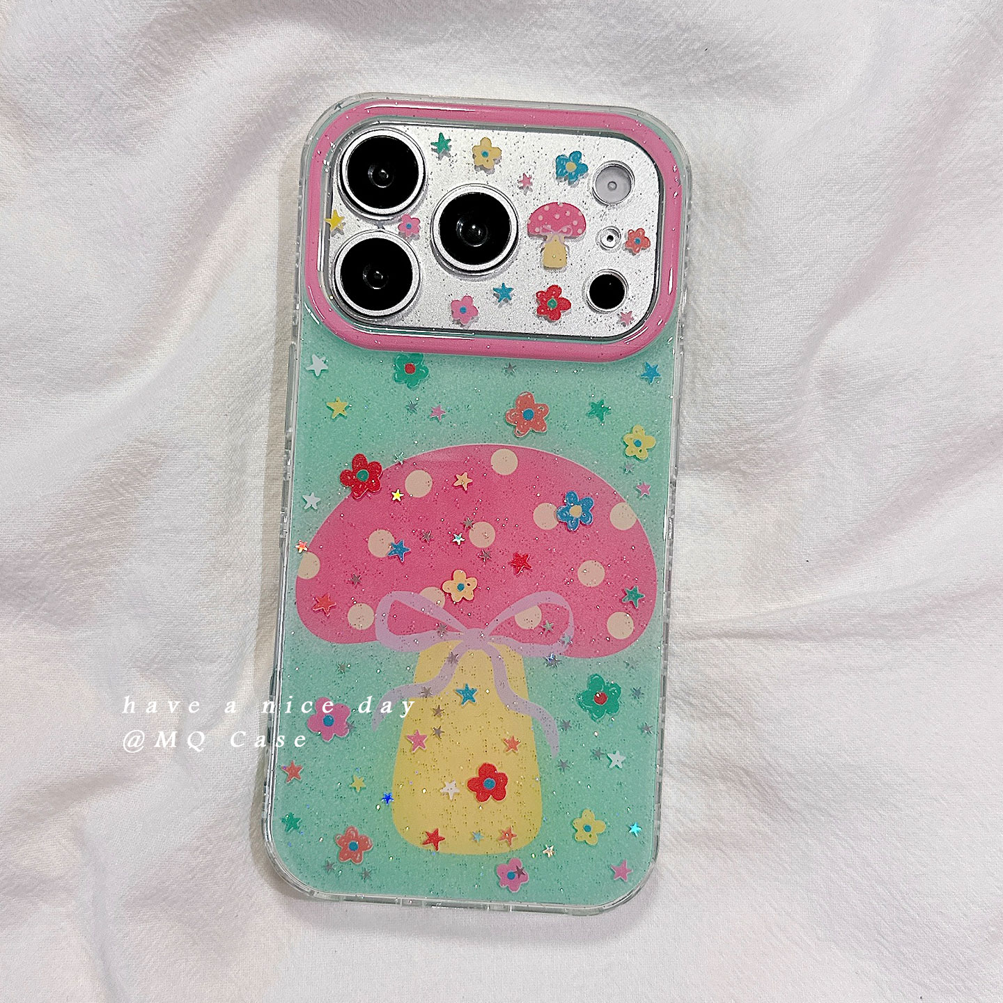 适用于iPhone多巴胺蘑菇手机壳
