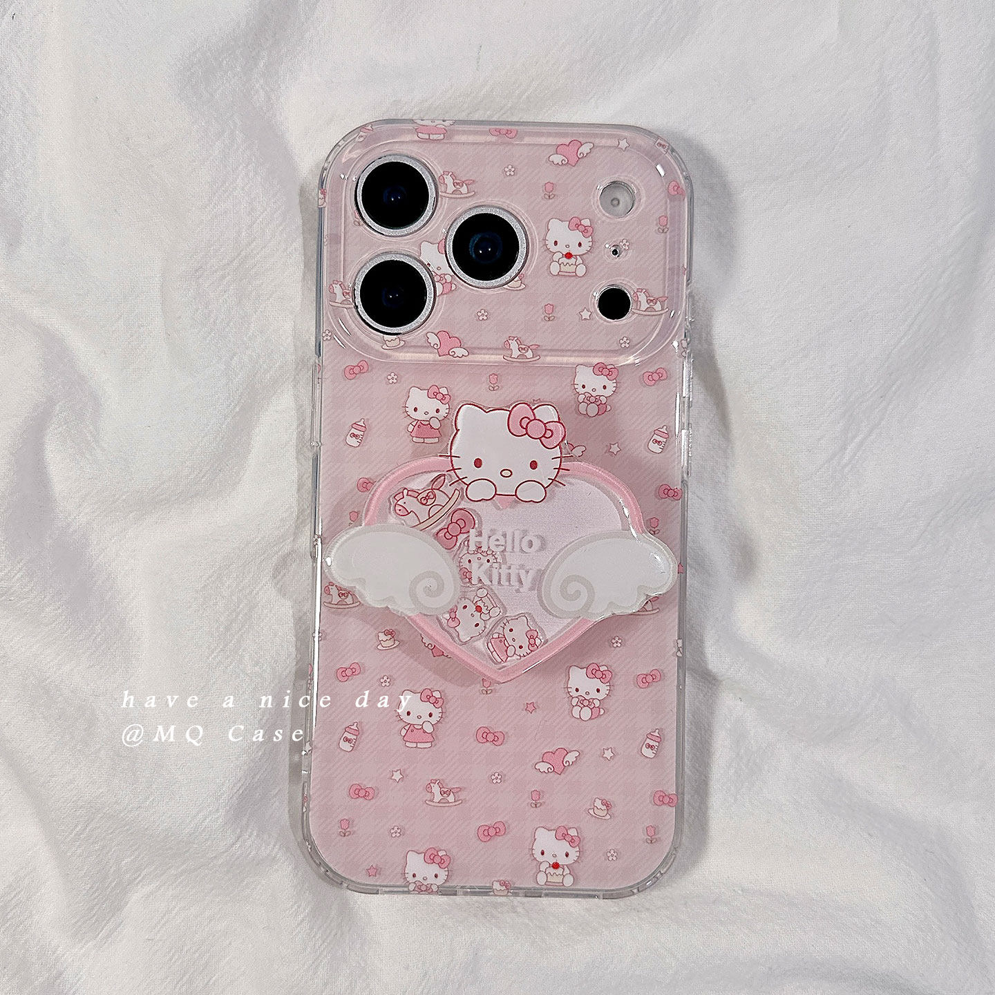 韩系ins少女心粉色卡通适用苹果17手机壳iPhone17Promax新款16高级感15保护套13硅胶14防摔全包带支架女款软p,3C数码配件,手机保护套/壳,淘宝优惠券,粉丝福利购,淘宝优惠卷