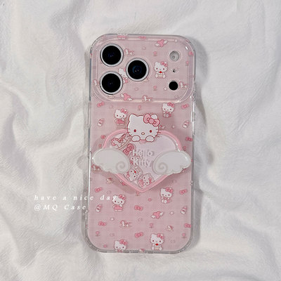 可爱卡通粉色手机壳适用苹果