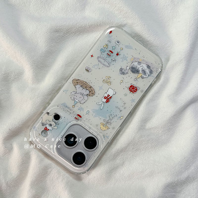 适用于iPhone亚克力可爱手机壳