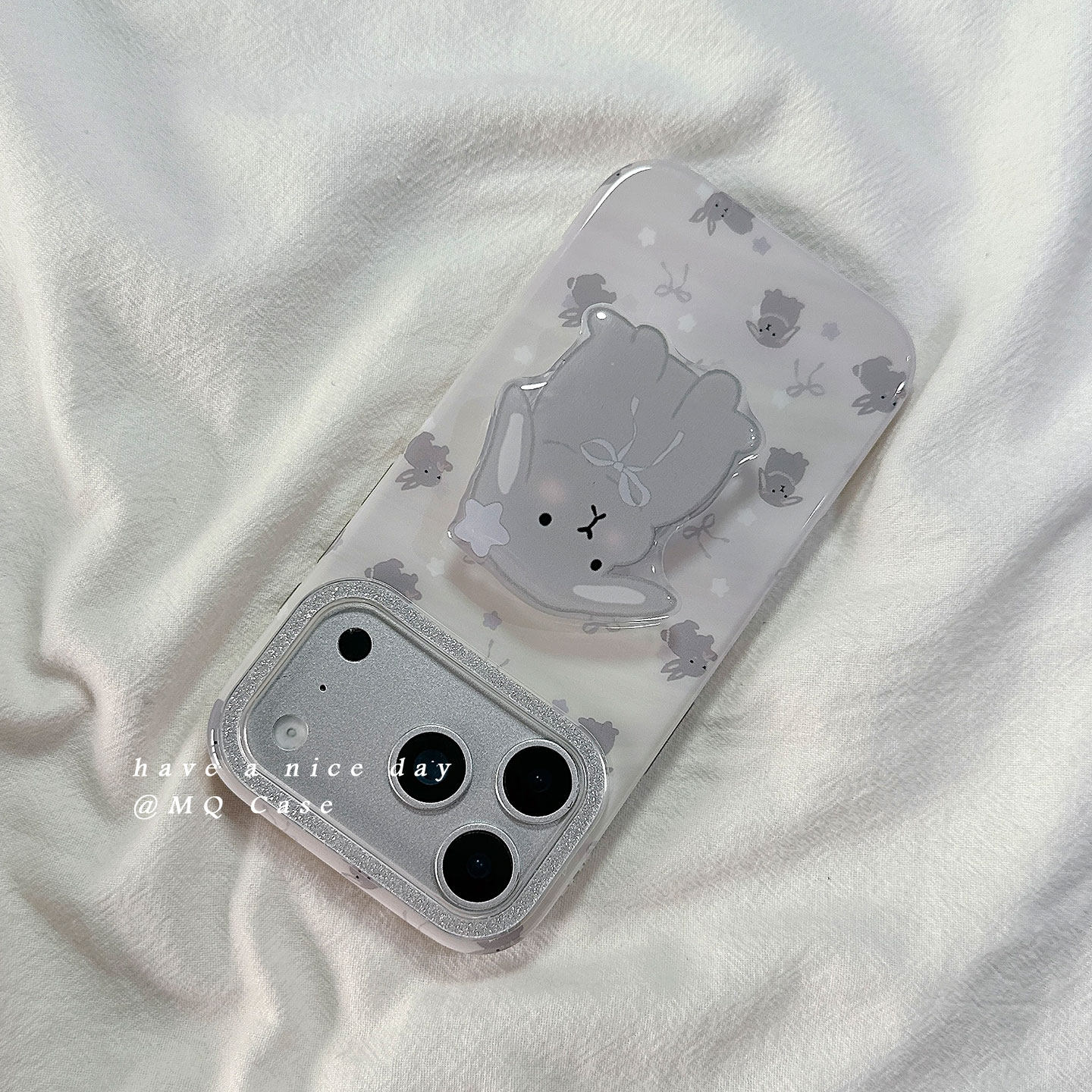 少女心小兔子适用苹果17手机壳iPhone17Promax新款16高级感15保护套13硅胶14防摔全包创意女款可爱带支架软外,3C数码配件,手机保护套/壳,淘宝优惠券,粉丝福利购,淘宝优惠卷