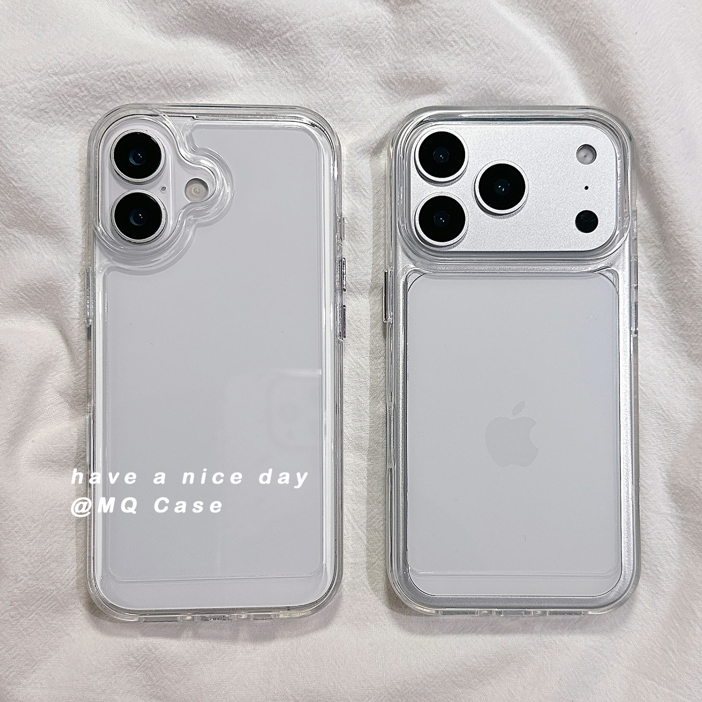 适用于iPhone亚克力简约手机壳