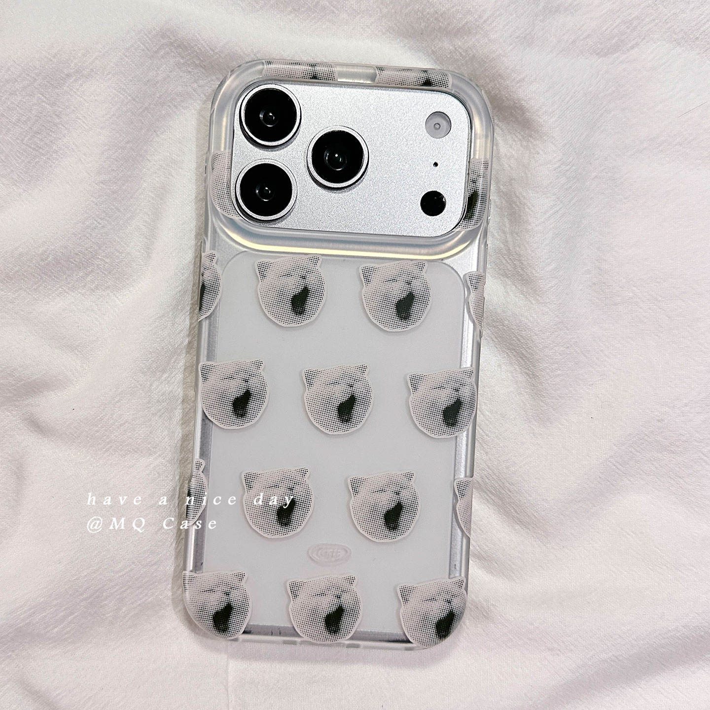 适用于iPhone小众趣味猫咪手机壳