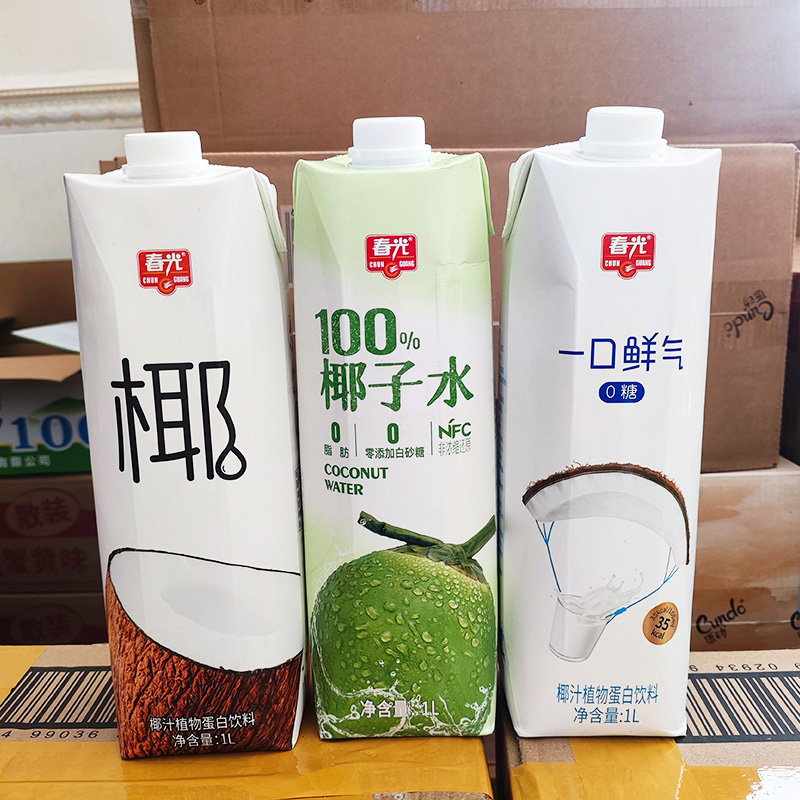 春光一口鲜气非浓缩椰子水