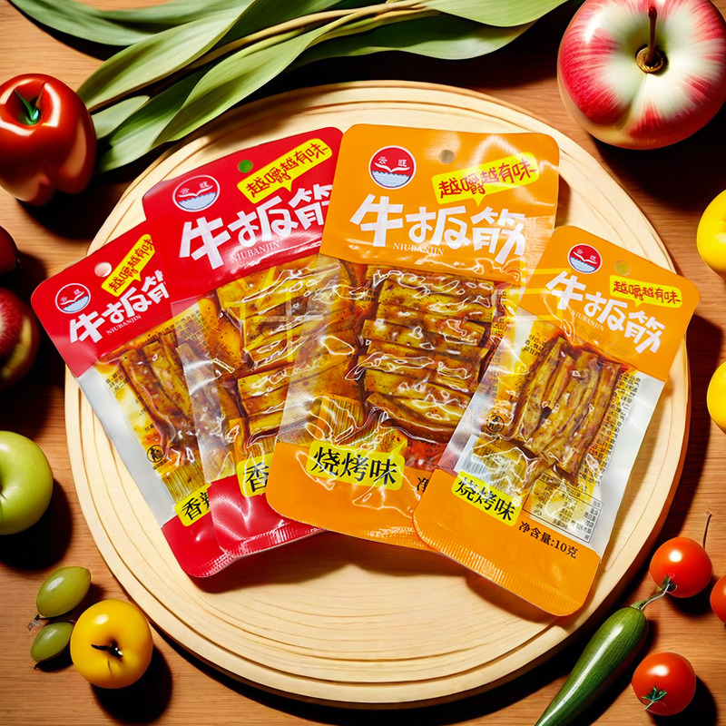 云旺手撕牛板筋卤味越嚼越香