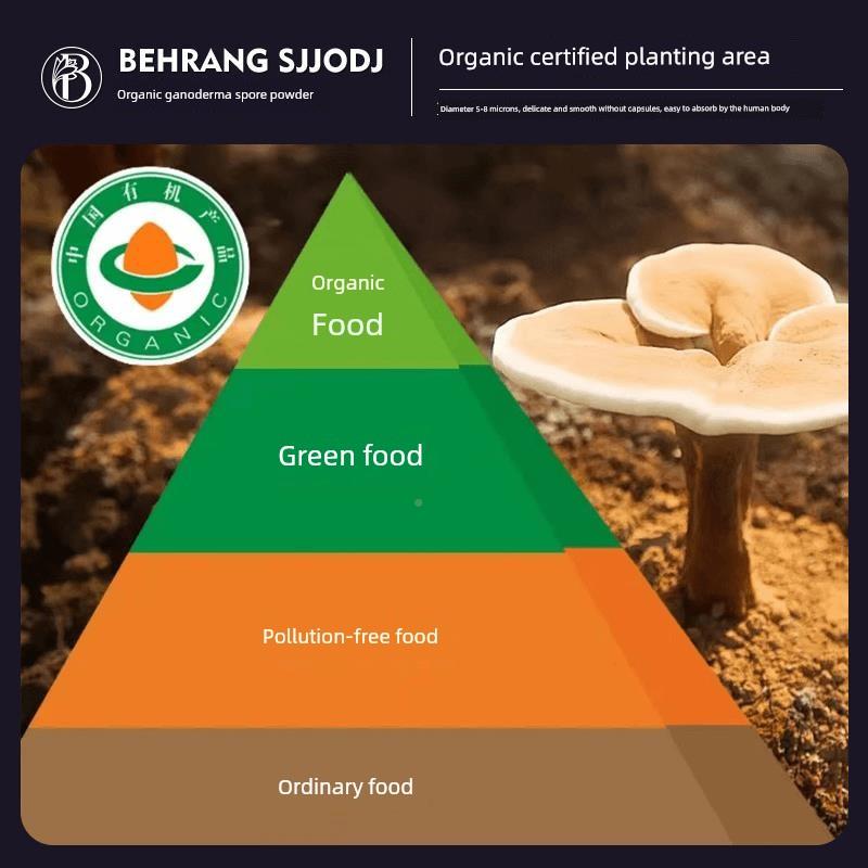 四【喜专属】Behrang官方品+有粉机灵芝孢子细ZKW腻二盒正装