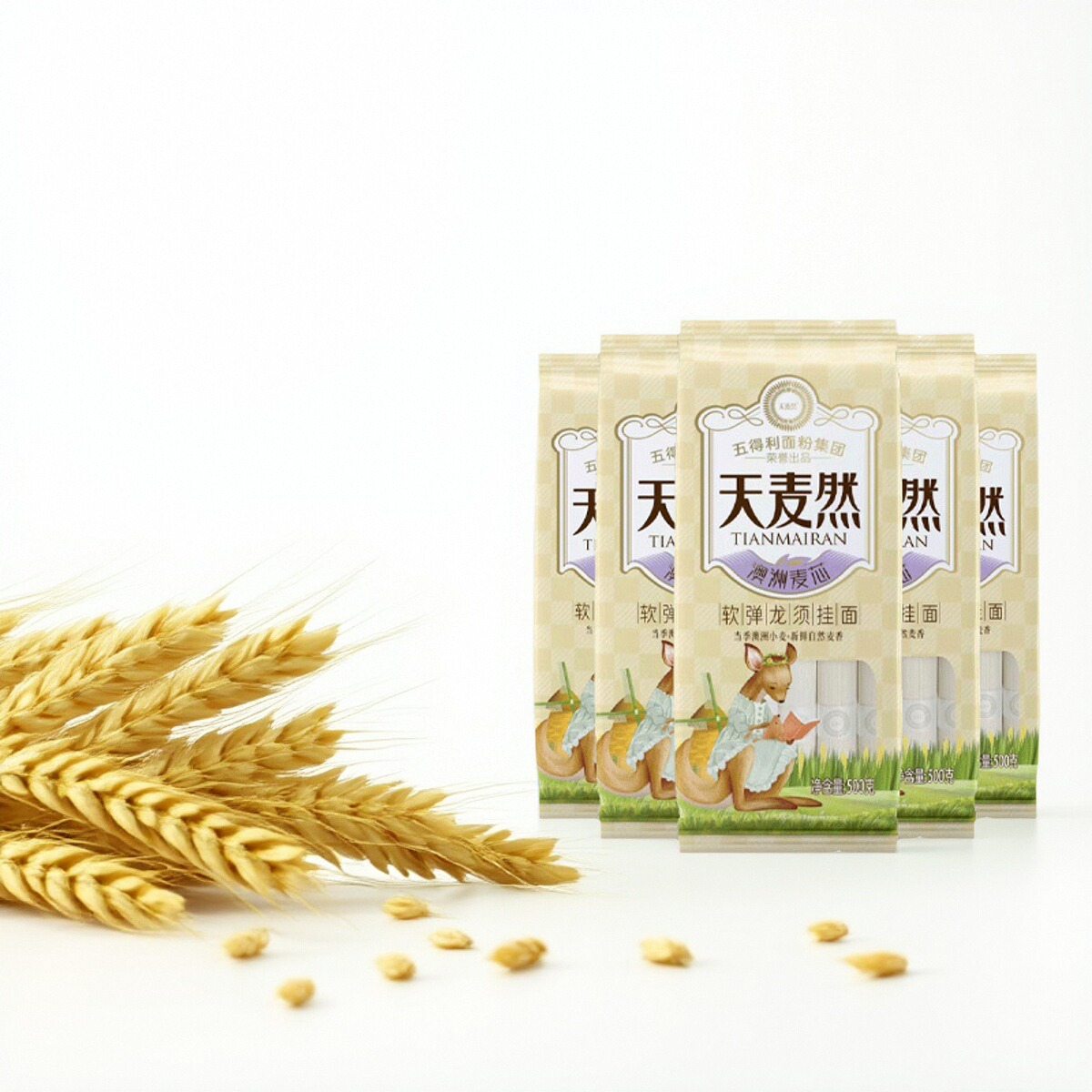 天麦然邯郸澳麦面粉挂面正品