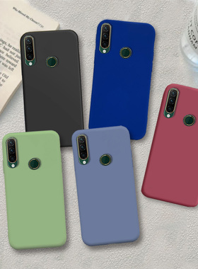 适用于联想Z6青春版手机壳Z6lite简约纯彩色防摔保护套全包边软壳