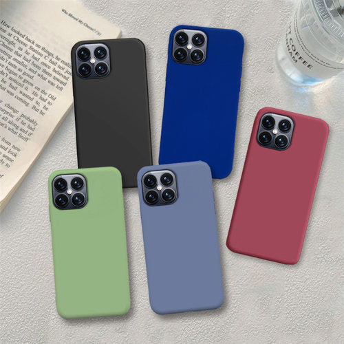 qopoi12pro软胶纯色亲肤手感简约