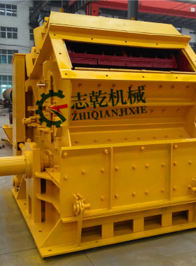 鹅卵石制沙设备 志乾PF1214型反击破碎机 全套沙石生产线设备