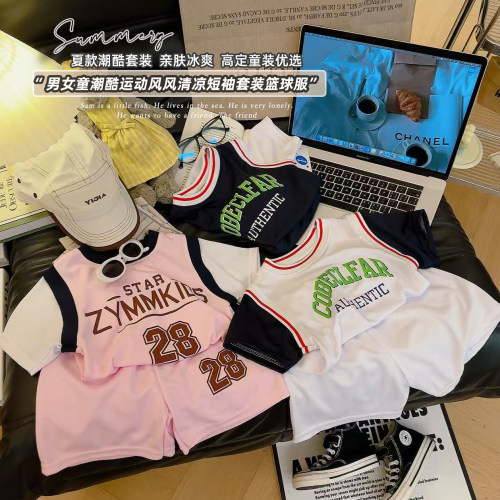 儿童夏季短袖球服中大童速干套装