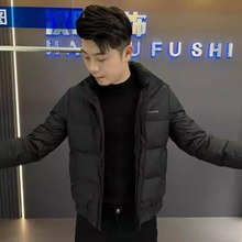 欧货2025冬季新款修身短款轻奢羽绒服男款时尚潮流加厚保暖外套潮