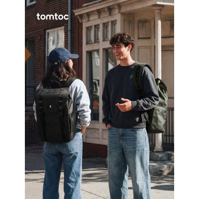 正品tomtoc不试用双肩包游戏本电脑包旅游双肩背包书包新款TA1
