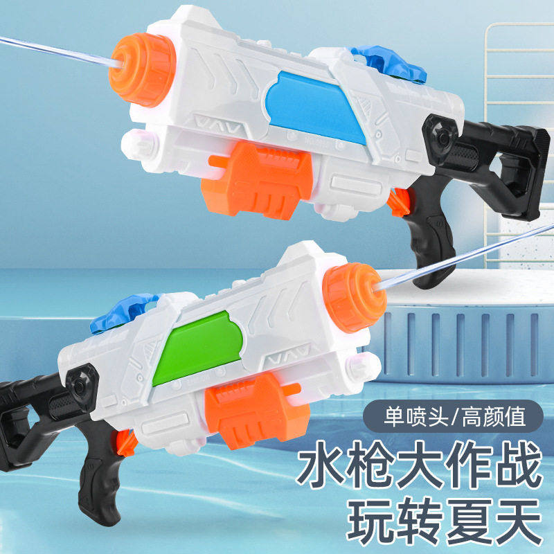 2026新款大容量儿童喷水枪抽拉式呲滋神器水仗玩具宝宝玩乐学
