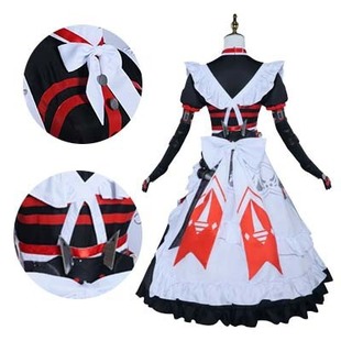 游戏绝区零cos服亚历山德丽娜·莎芭丝缇安cosplay角色扮演女仆装