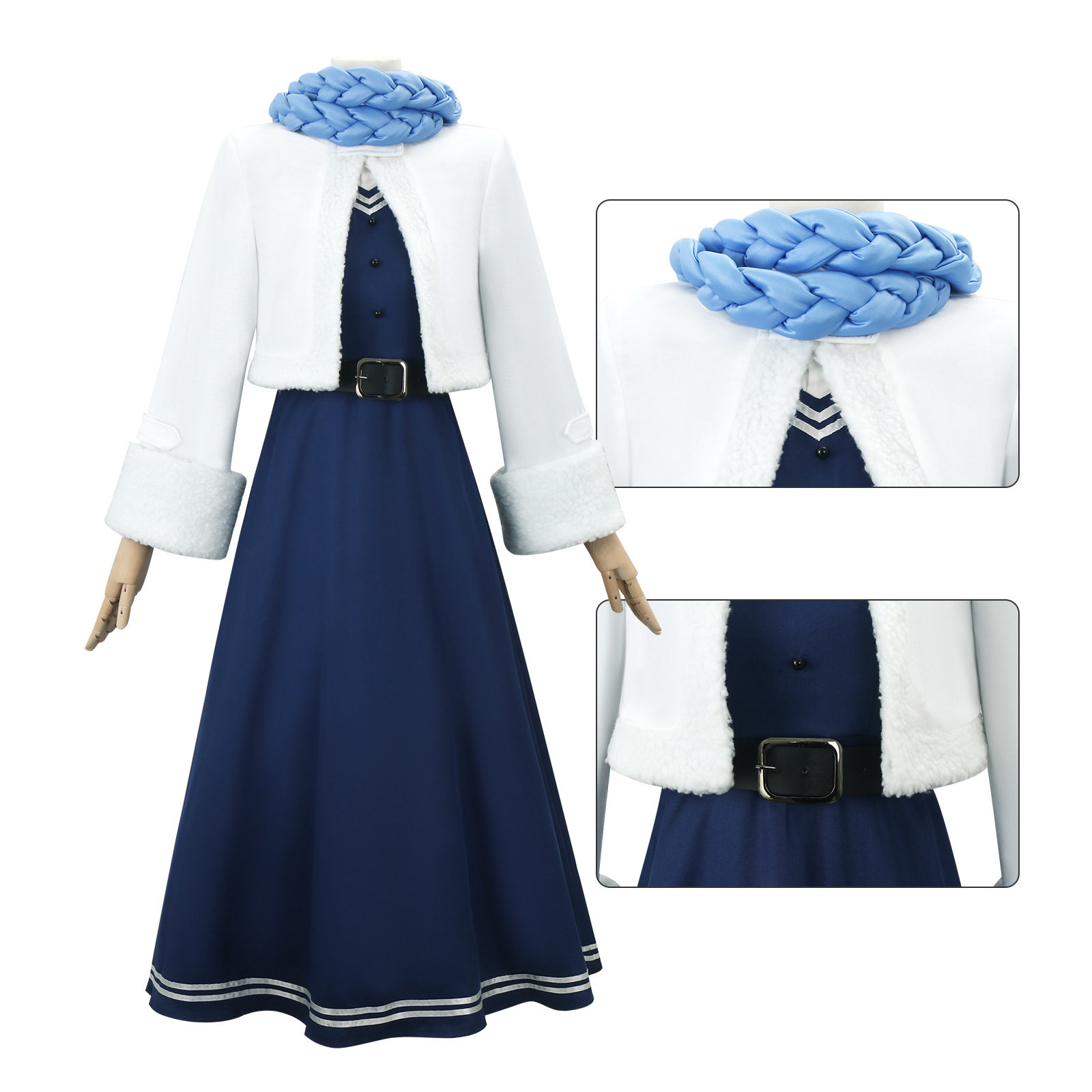 漫路人新番葬送的芙莉莲cos服菲伦冬装cosplay二次元c服动漫服装图片