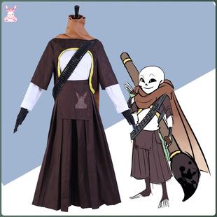 动漫游戏 工厂传说之下cos服undertaleink sanscosplay服装