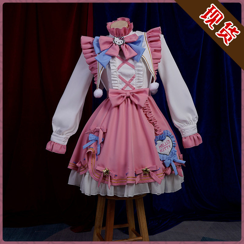 三丽鸥联动第五人格园丁cos服艾玛伍兹时装cosplay约瑟夫大耳狗图片