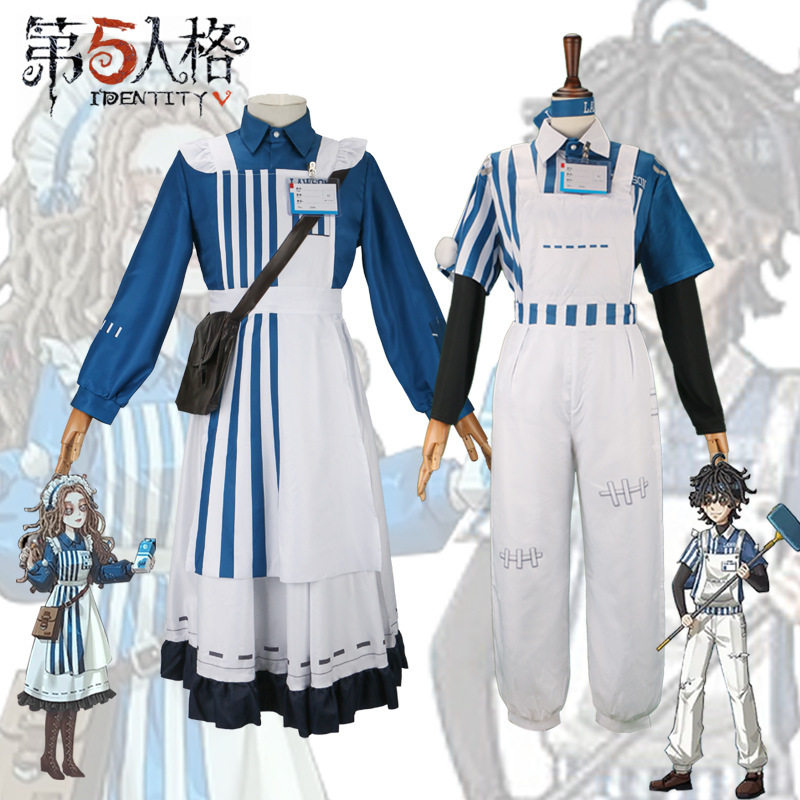 第五人格心理学家cos服病患服游戏cosplay服罗森店长联动cos服装图片
