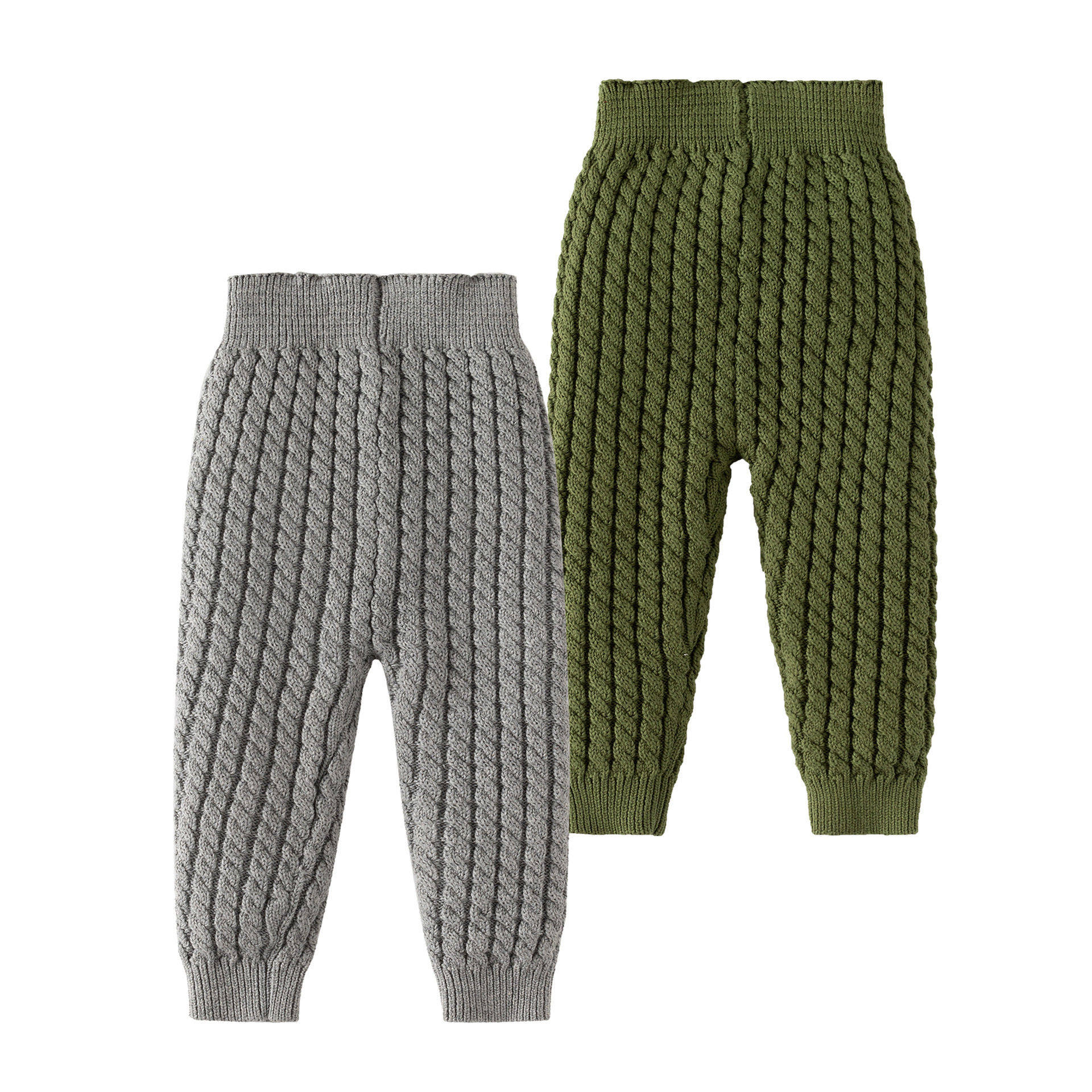 25秋冬装新款打底裤 灰色军绿色百搭款女针织麻花休闲长裤,童装/婴儿装/亲子装,裤子,淘宝优惠券,粉丝福利购,淘宝优惠卷