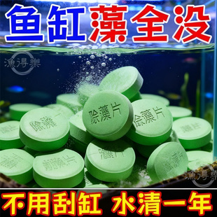 鱼缸除藻剂去苔剂净青苔清除剂褐藻去除神器绿水绿藻丝藻克星专用