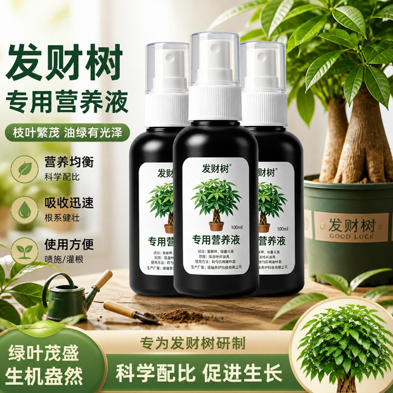 发财树专用肥专用营养液肥料稀释绿植植物室内盆栽家用通用型液体