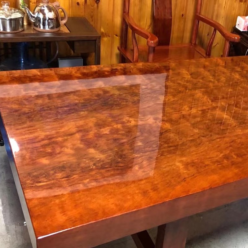 实木大板茶桌贴膜透明保护膜耐高温防烫茶台