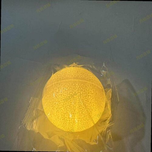 新款月亮球手捧发光球中